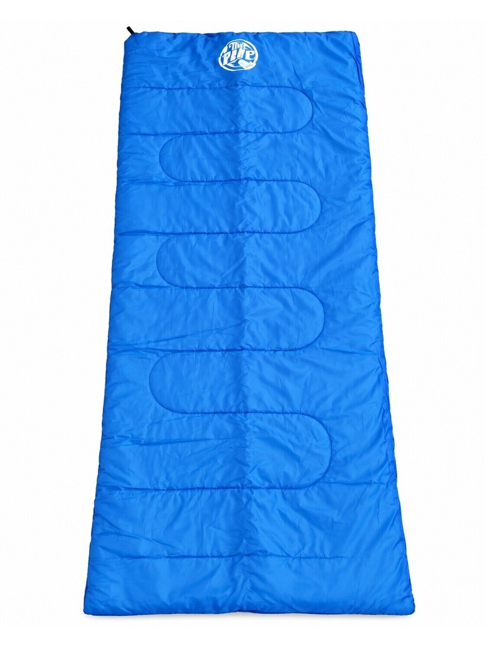Sleeping Bag Blue Vintage Miller Lite Zip Up Single Size In Bag